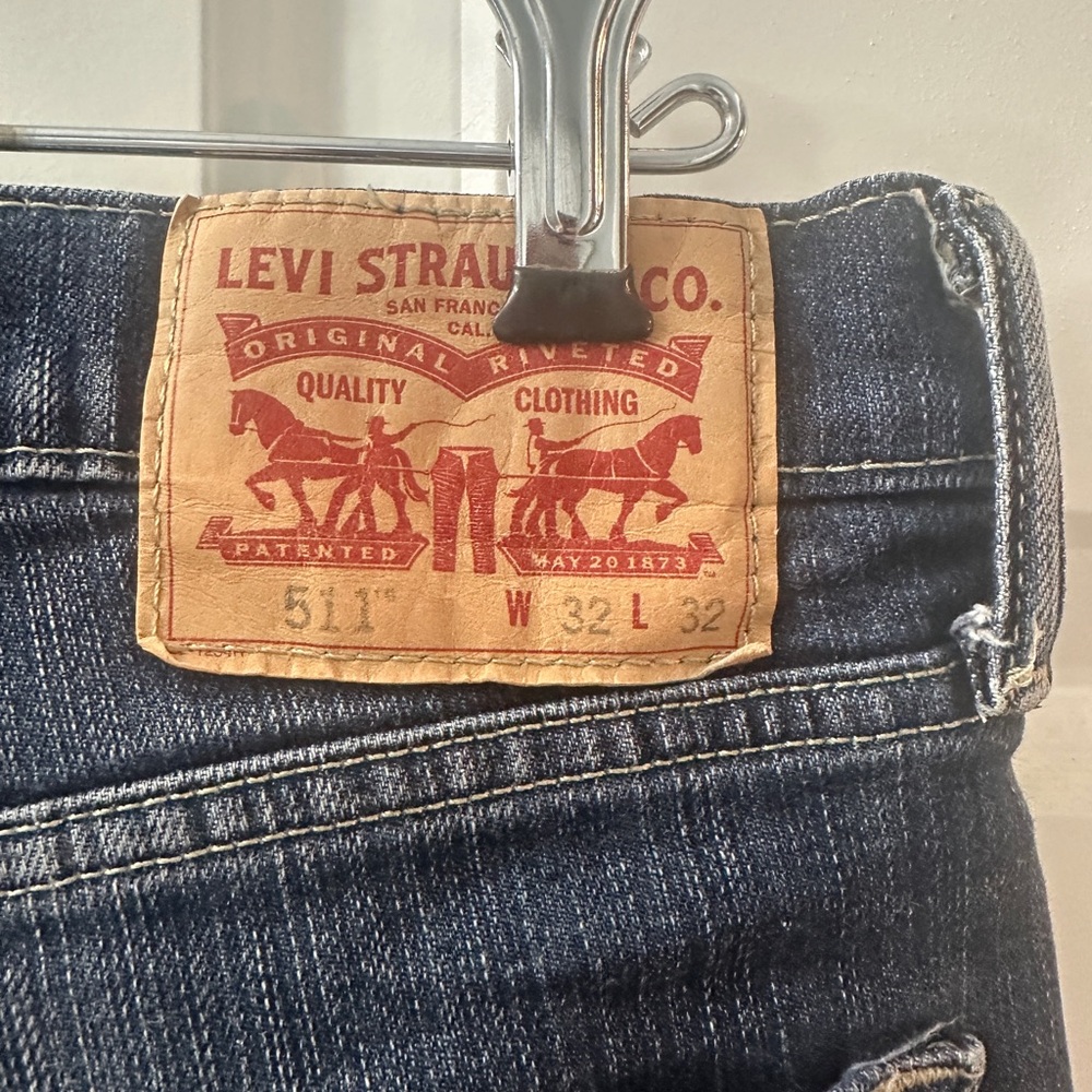 Levi's 511 Blue Jeans 32/32